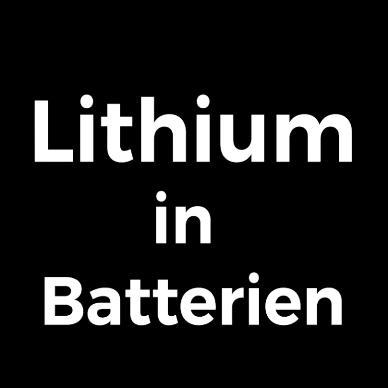 Lithium-in-Batterien