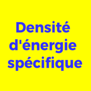 Densité-énergétique-spécifique