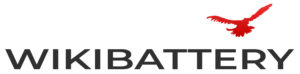 Wiki battery - wikibattery. Org- logo red bird