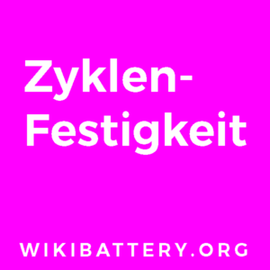 Zyklenfestigkeit von Batterietypen